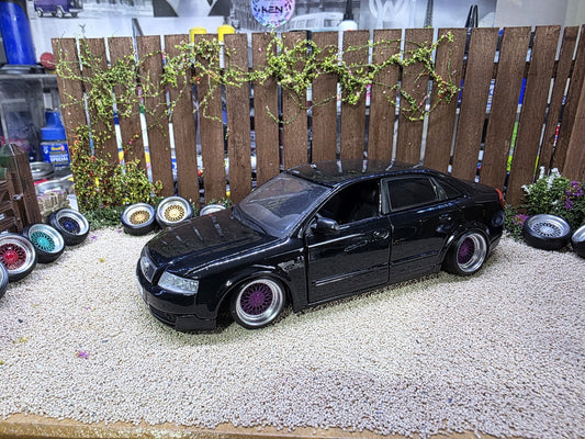 1/24 scale BBS RS Purple painted Set