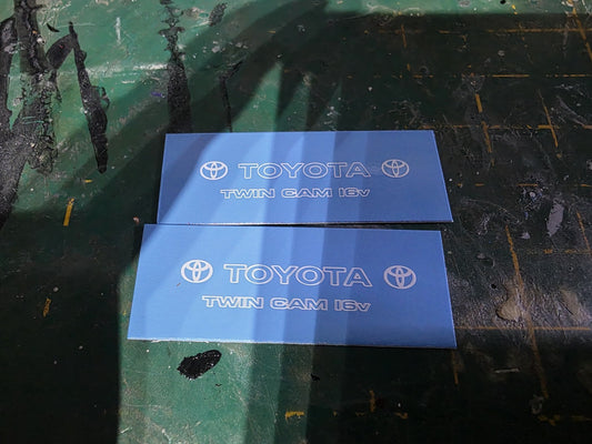 1/24 Scale Toyota Twin Cam 16v Decals