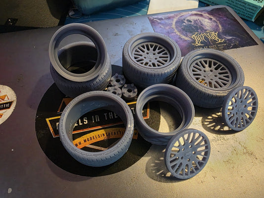 1/12 Scale CCW Classic with Resin Michelin tyres