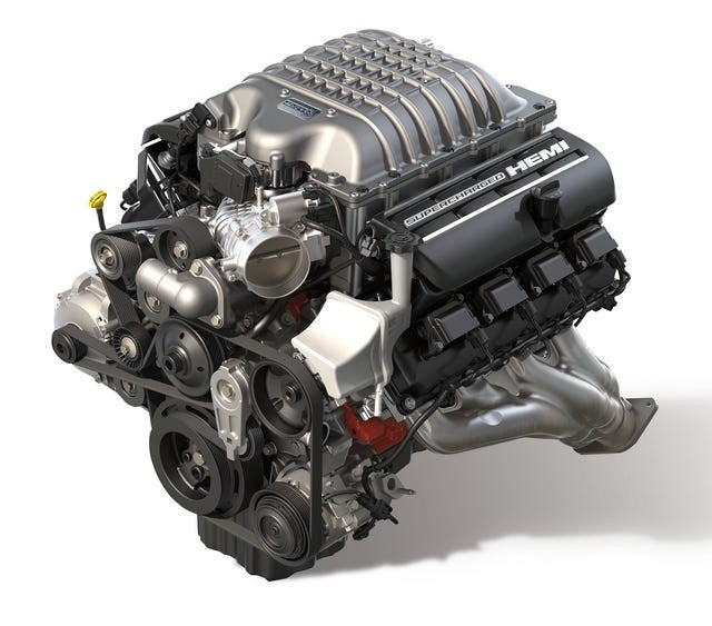 1/18 Hellcrate Redeye Supercharged HEMI