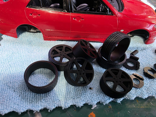 1/18 scale Lexus TTE with CONTINENTAL Tyres