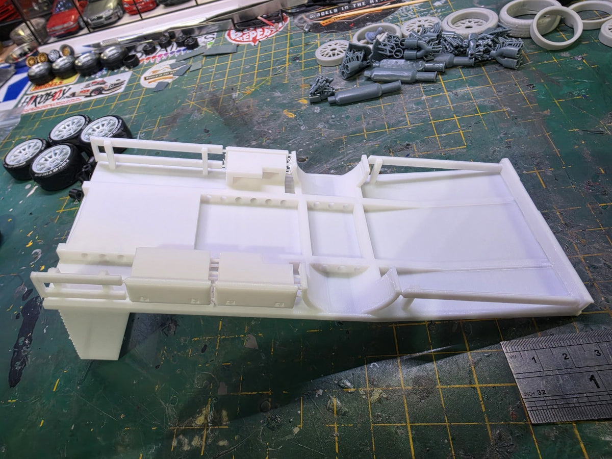1/24 Scale Ford Transit Recovery Bed Unpainted 3d Printed