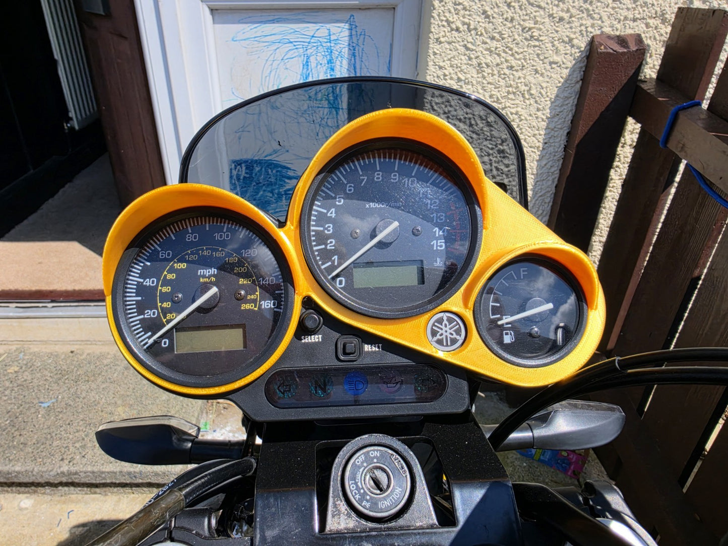 Yamaha Fazer FZS Full Dashboard Sunshade In Many Colours