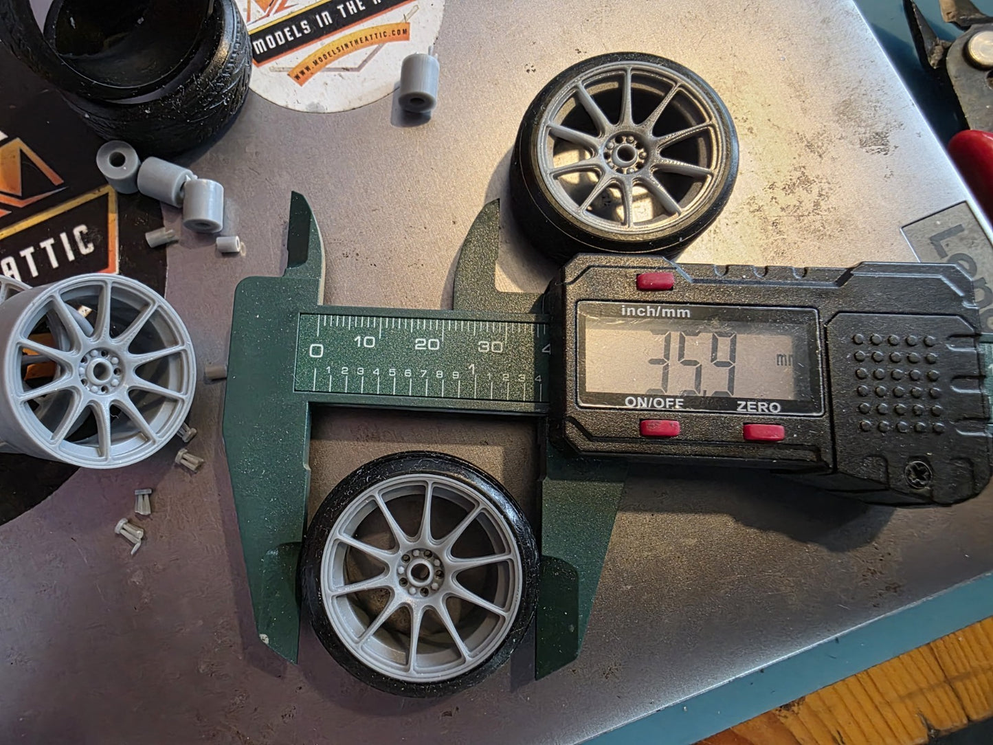 XXR 527 And Rubber Tyres