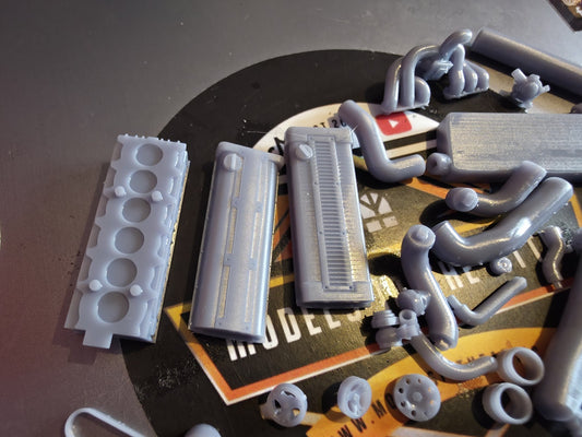 1/18 Scale 2JZ Engine