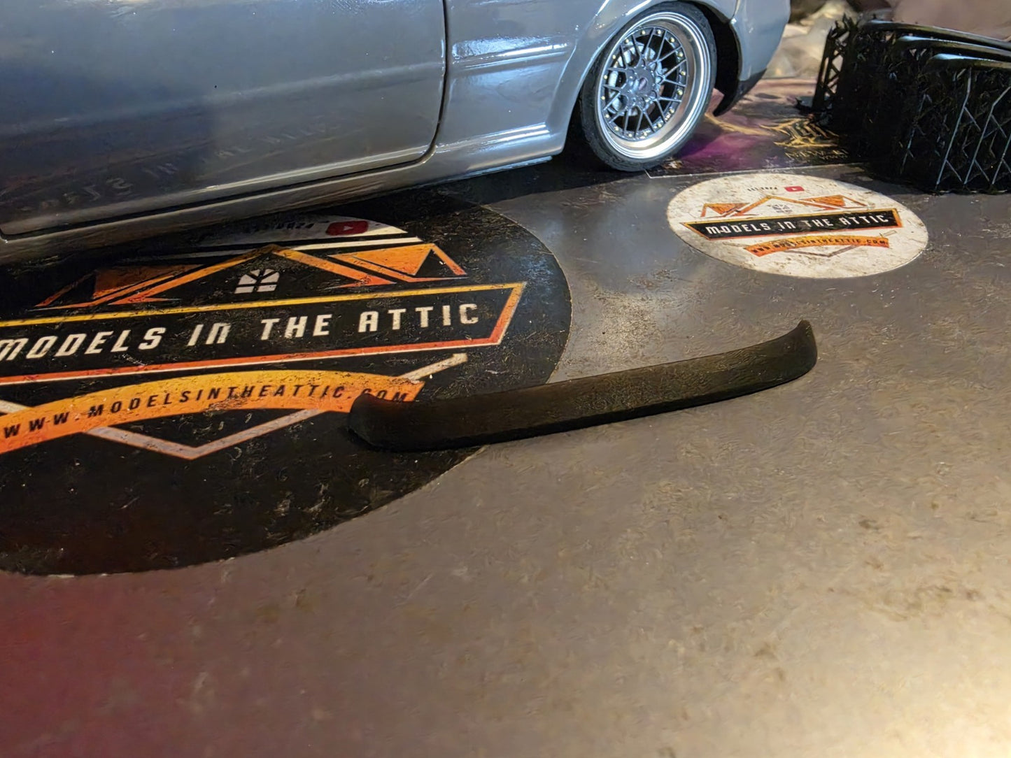 1/18 3d Printed Rear Spoiler For MK4 GOLF UNPAINTED