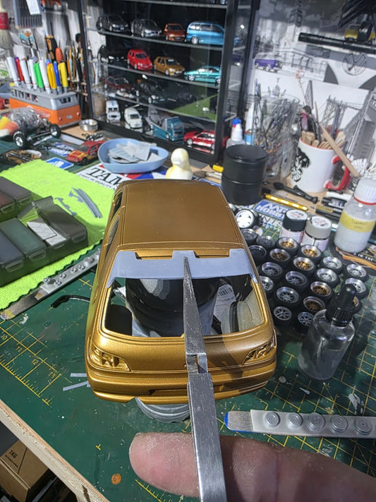 1/18 Peugeot 306 3 leg Rear spoiler