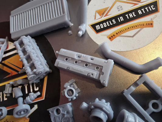 1/18 Scale Honda K20 Turbo Engine & Gearbox