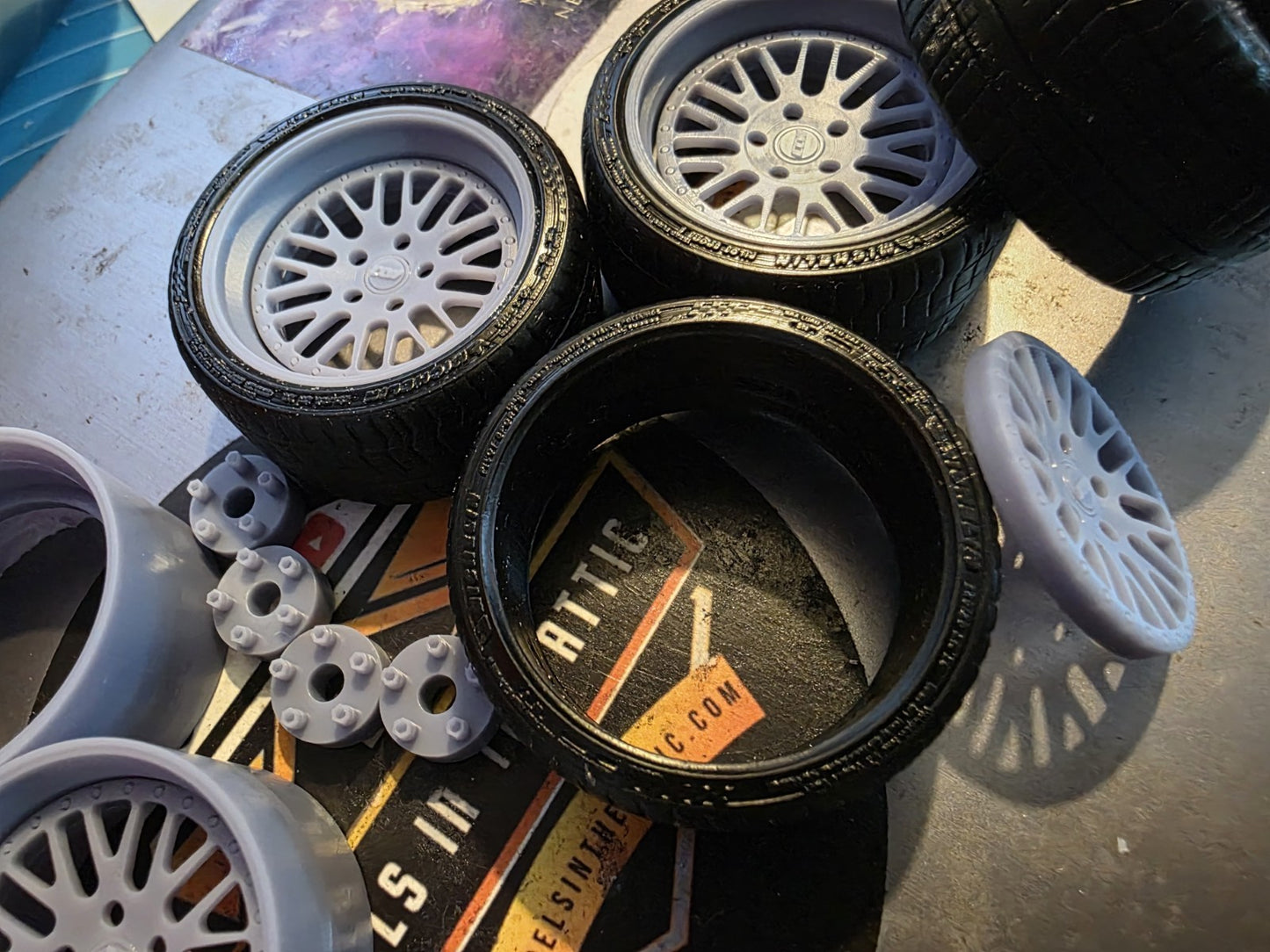 1/12 Scale CCW Classic with Rubber Michelin tyres