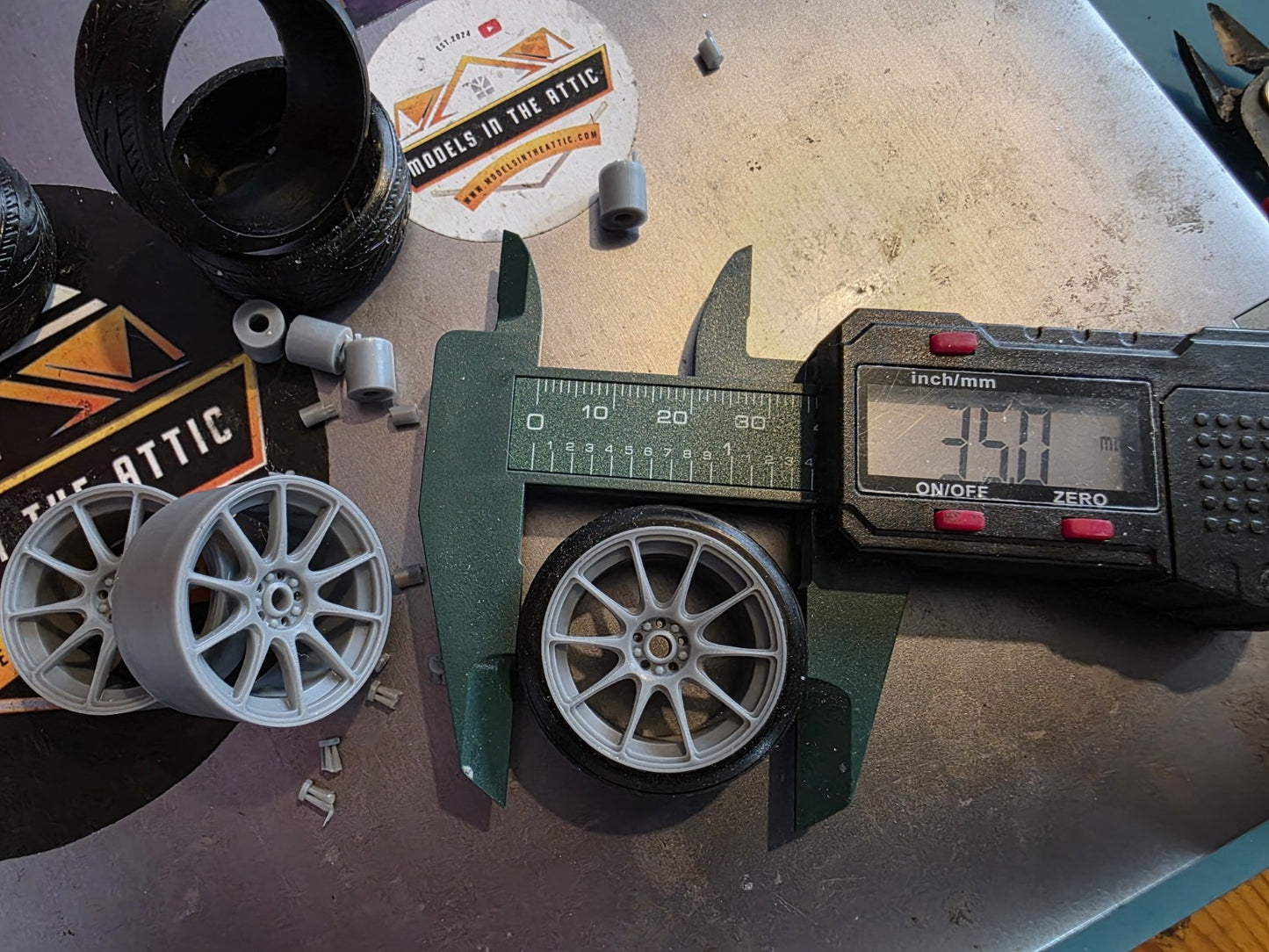 XXR 527 And Rubber Tyres