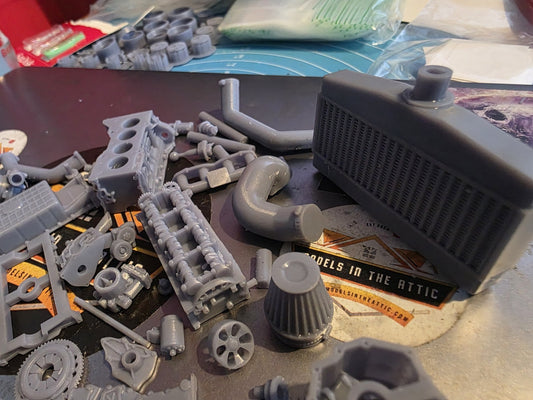 1/12 Scale Honda K20 Turbo RWD Engine & S2000 GEARBOX