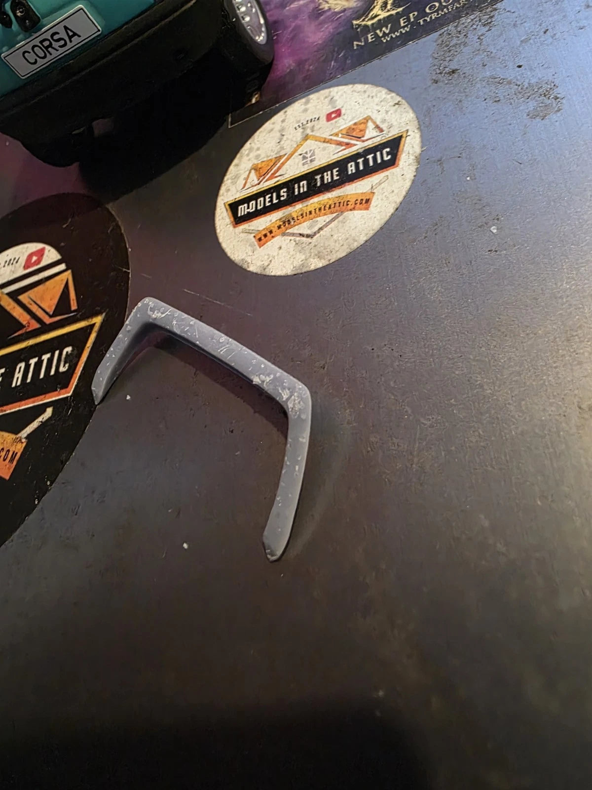 1/24 scale Vauxhall Corsa Sport Rear spoiler