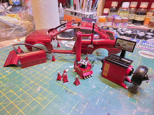 1/18 Wheel Balancer with accessories