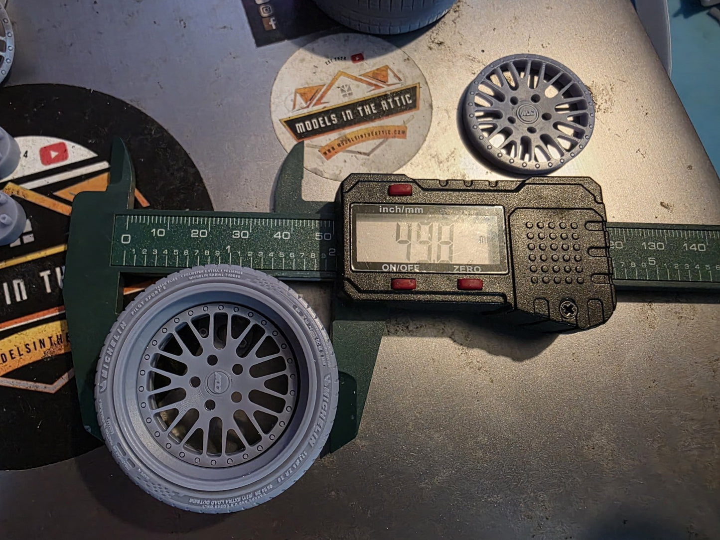 1/12 Scale CCW Classic with Resin Michelin tyres