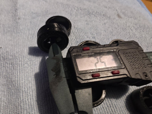 1/18 Alessio Speedlines 2.5mm HUB & Toyo 888R RUBBER Tyres