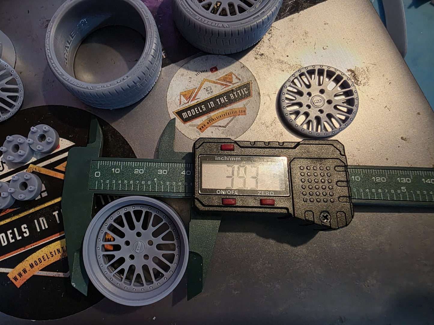 1/12 Scale CCW Classic with Resin Michelin tyres