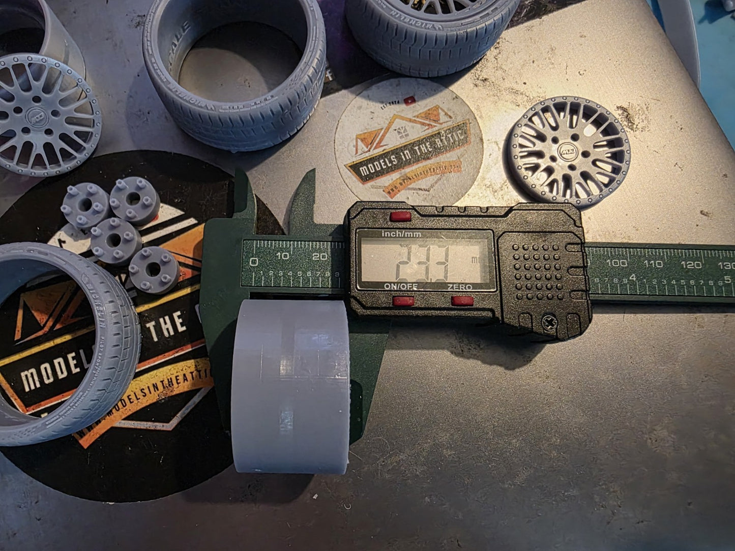 1/12 Scale CCW Classic with Resin Michelin tyres