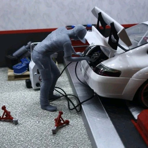 1/18 Scale Figures Mechanics Set