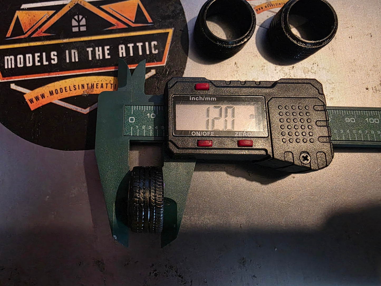 1/24 Scale Rubber Michelin Stretched tyres