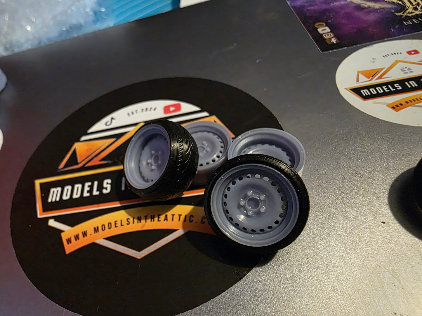 Banded Steels with Premium Rubber Tyres