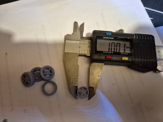 1.43 TSW Stealth with Michelin tyres