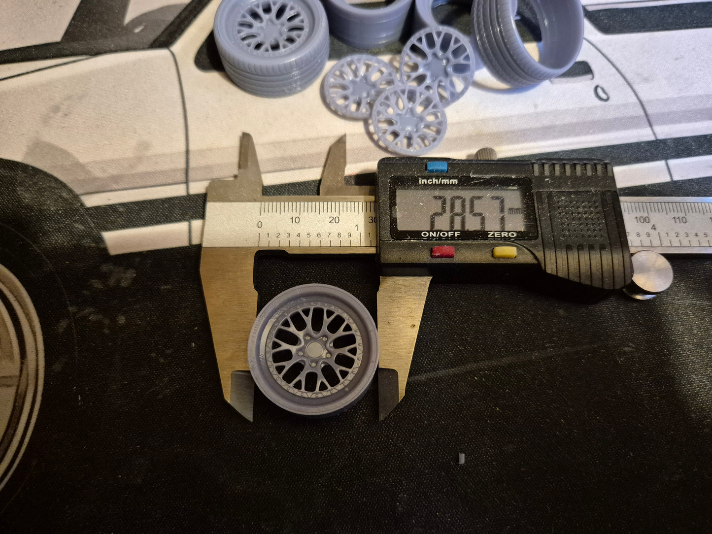Rotiform LSR 2 piece with Low profile tyres