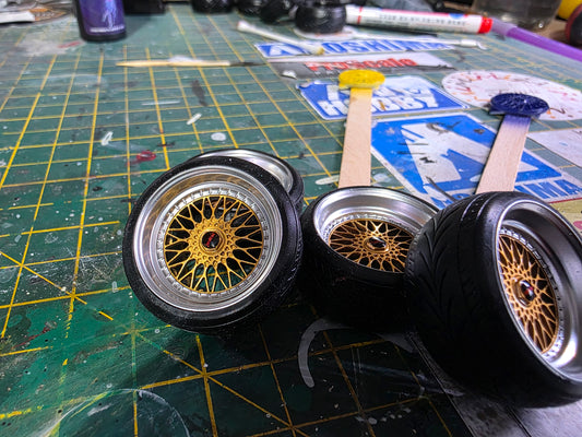 1/18 BBS RS Rich Gold