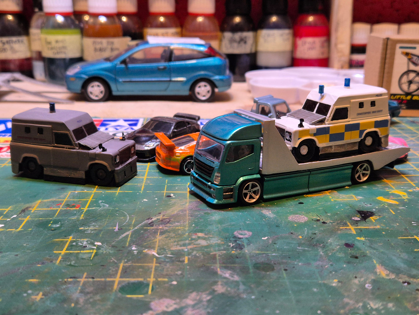 1/64 scale Lowered Transporter Lorry