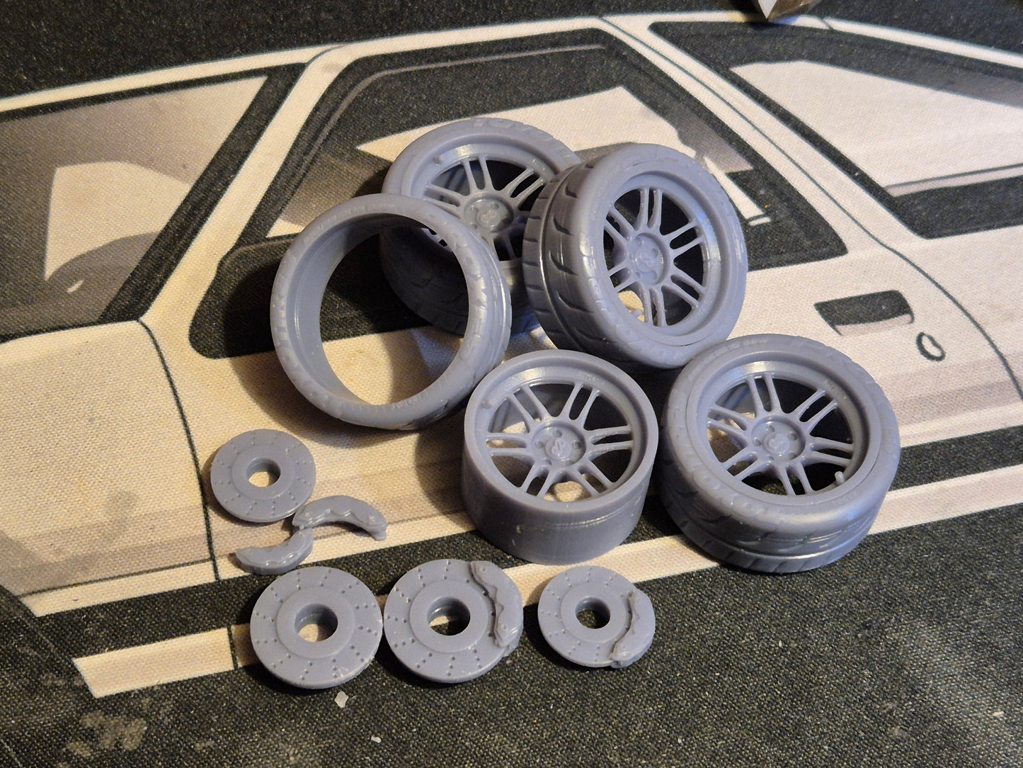 19" Enkei RPF with Toyo Tyres