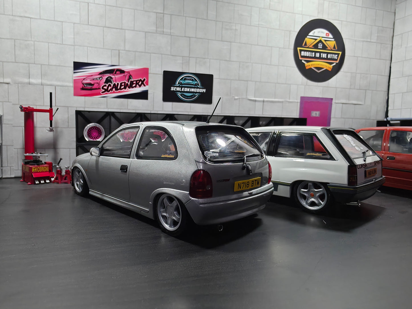 1/18 Alessio Speedlines with Rubber Toyo 888R