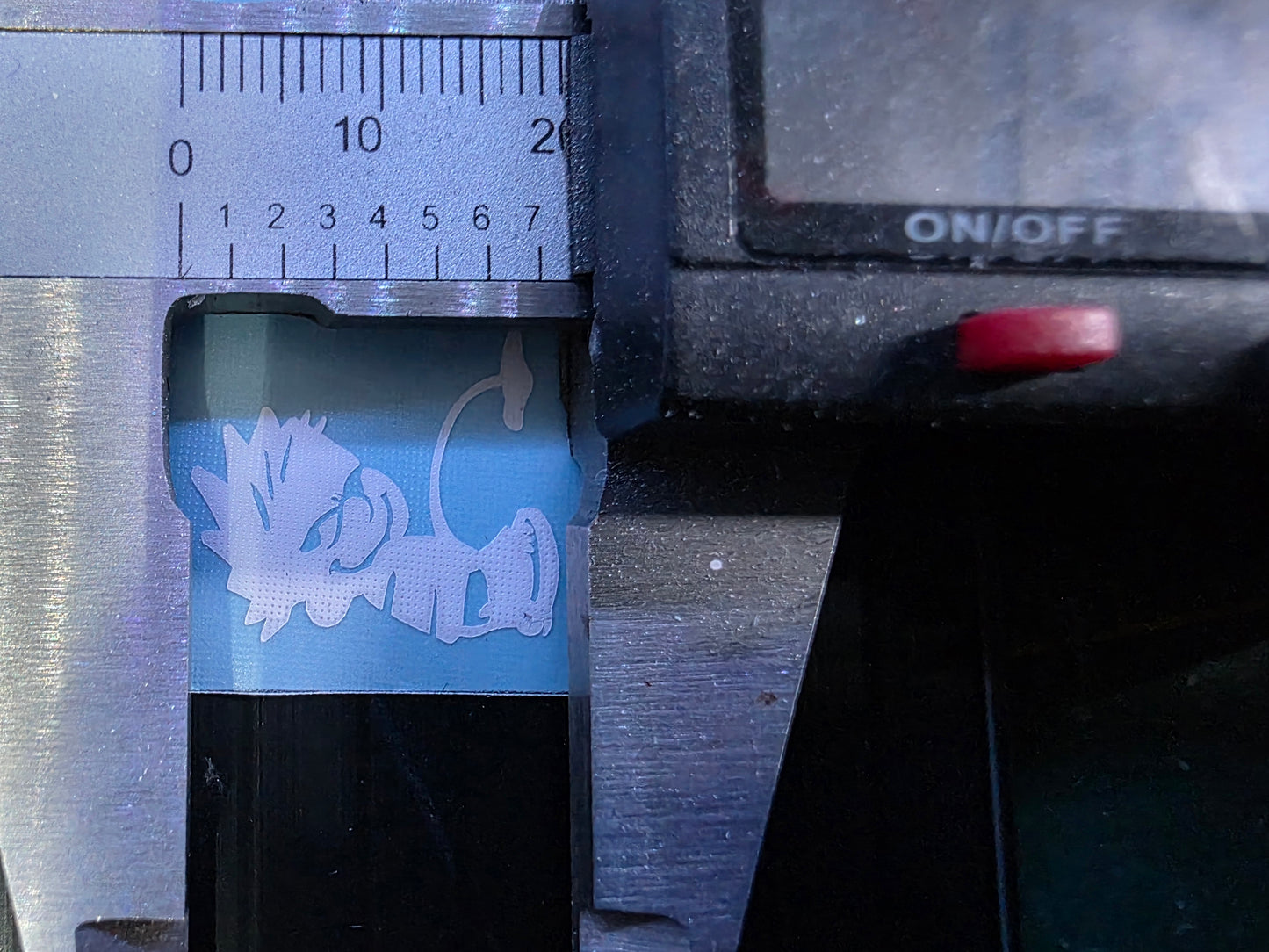 Naughty Calvin Windscreen Sticker