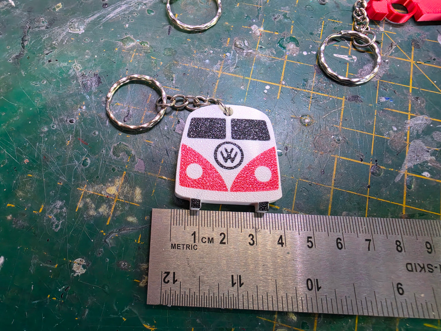 VW Camper Keyring