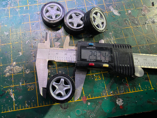 1/18 Alessio Speedlines with Rubber Toyo 888R