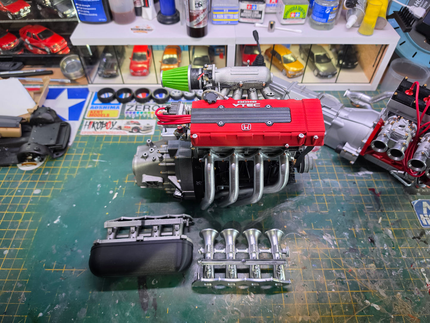 1/4 Scale 3D PRINTED Honda B16 Engine And Gearbox For DESK DISPLAY Or GIFT KIT