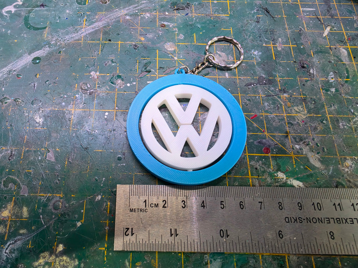 Spinning VW Keyring