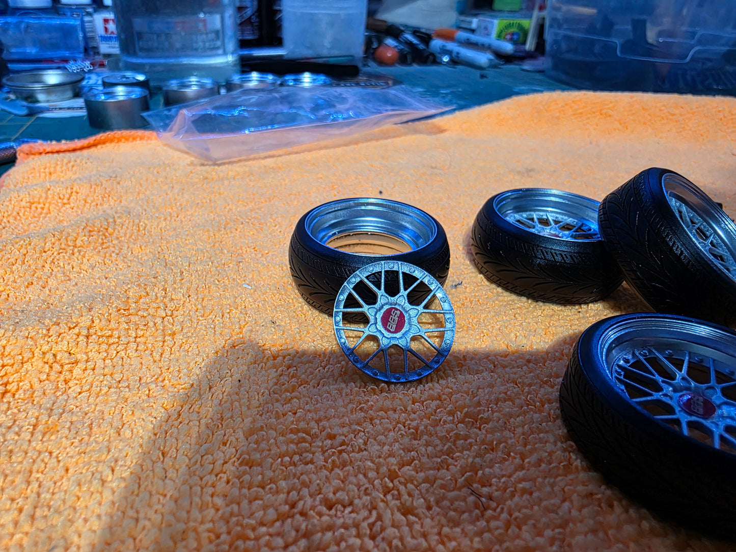 BBS RS2 Silver with Chrome Barrels