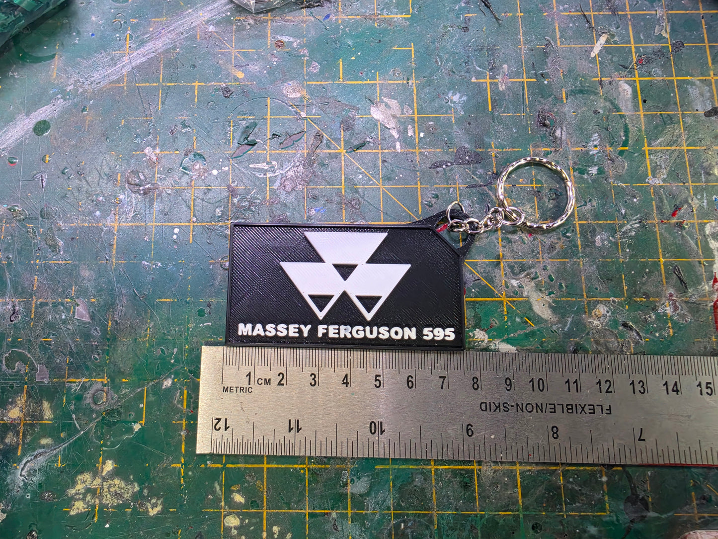 Massey 595 Keyring