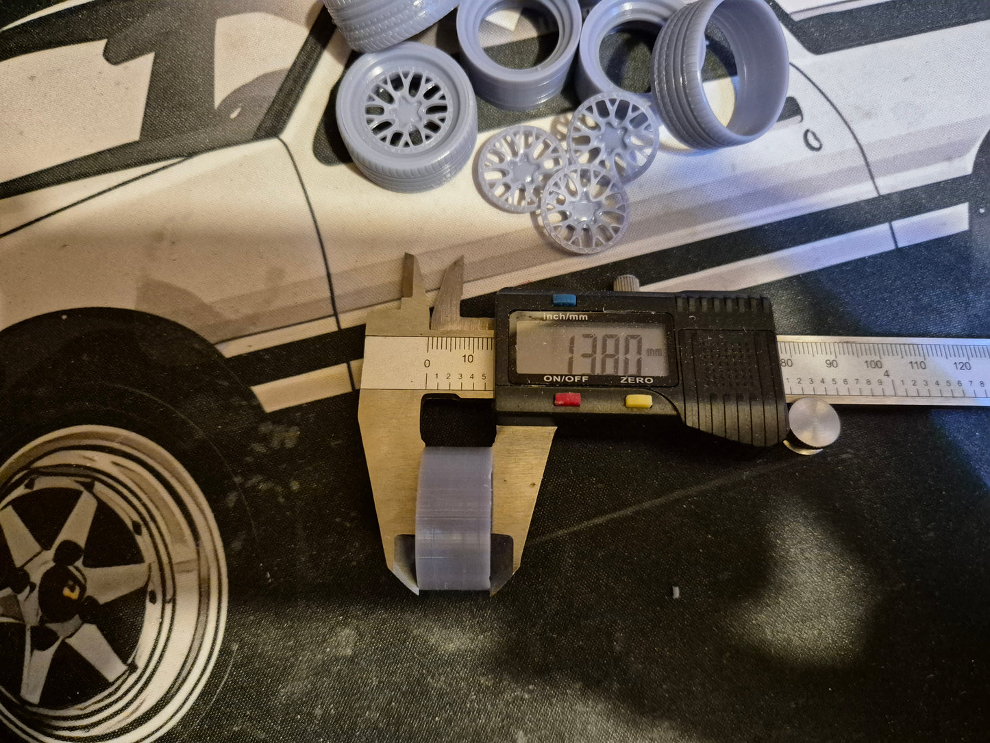 Rotiform LSR 2 piece with Low profile tyres