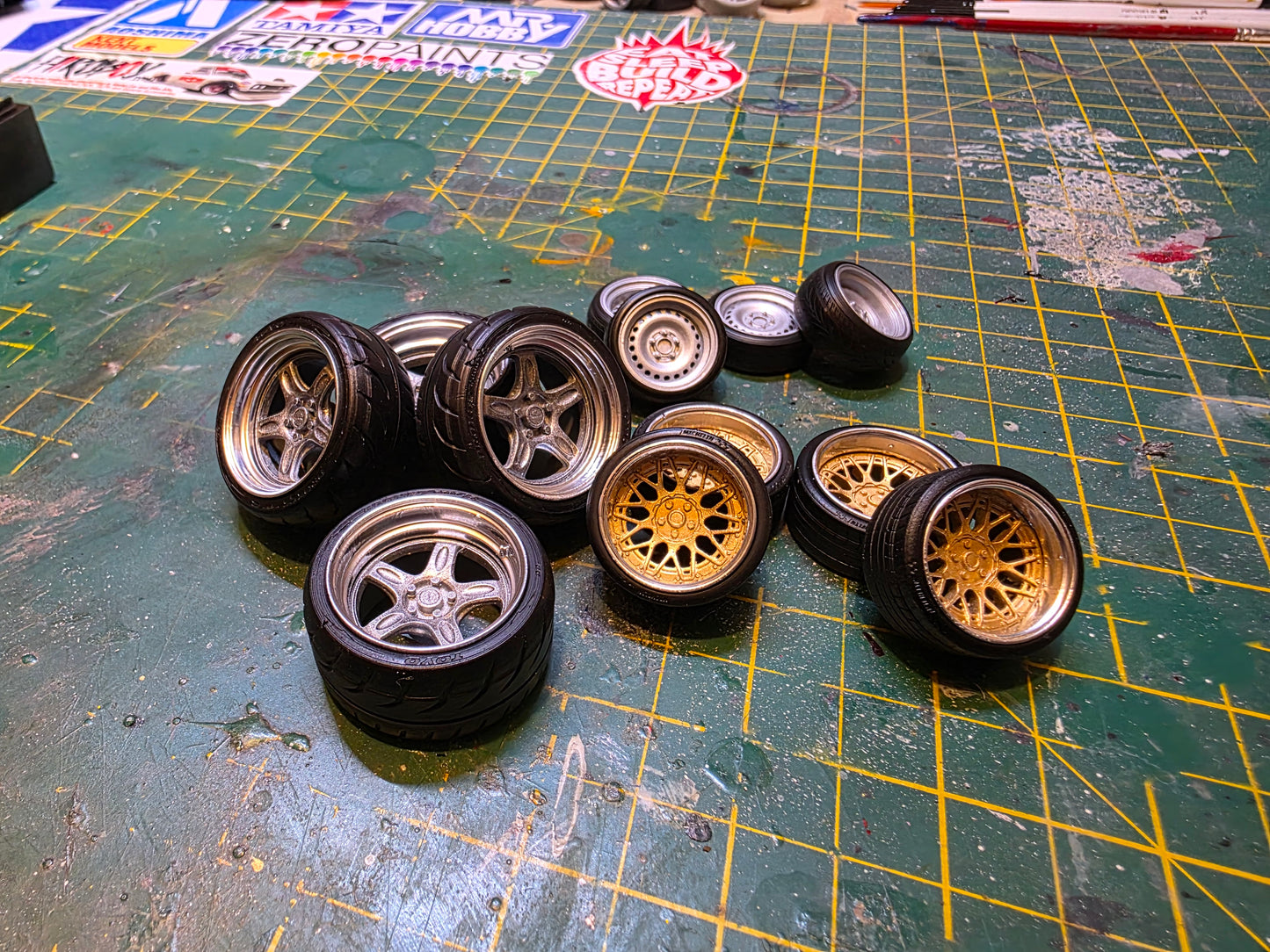 Custom Wheel Painting Service 1/64