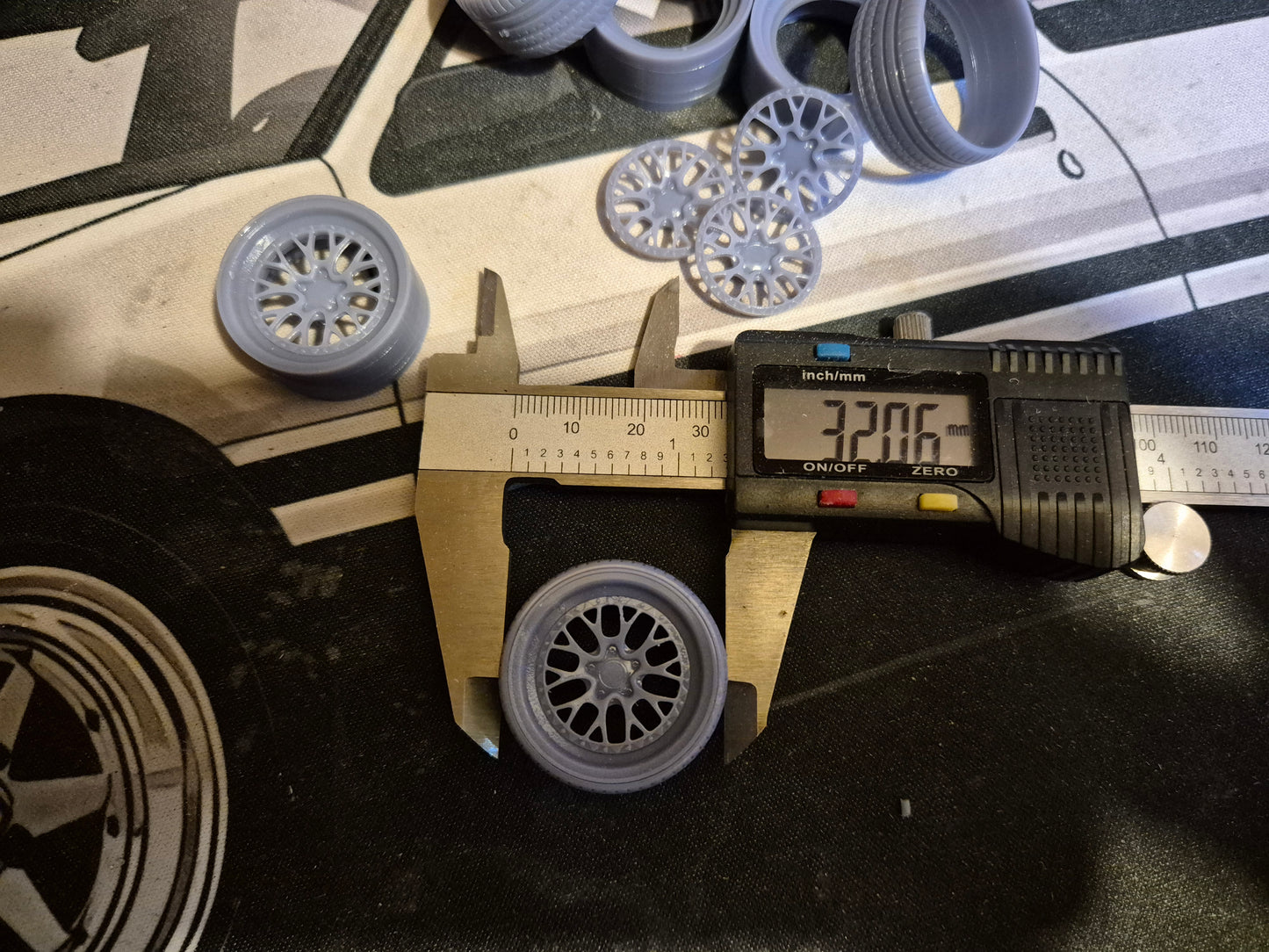 Rotiform LSR 2 piece with Low profile tyres