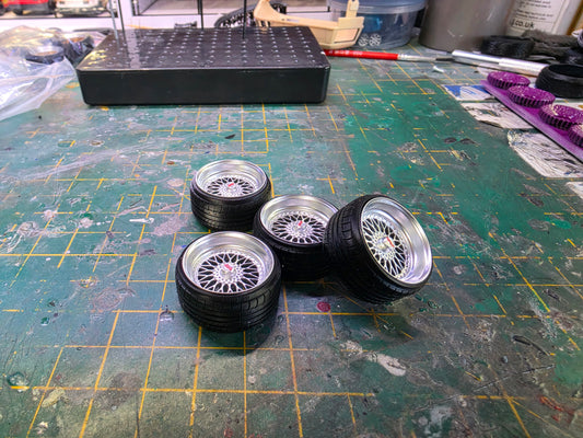 17" BBS RS Pre-painted Chrome