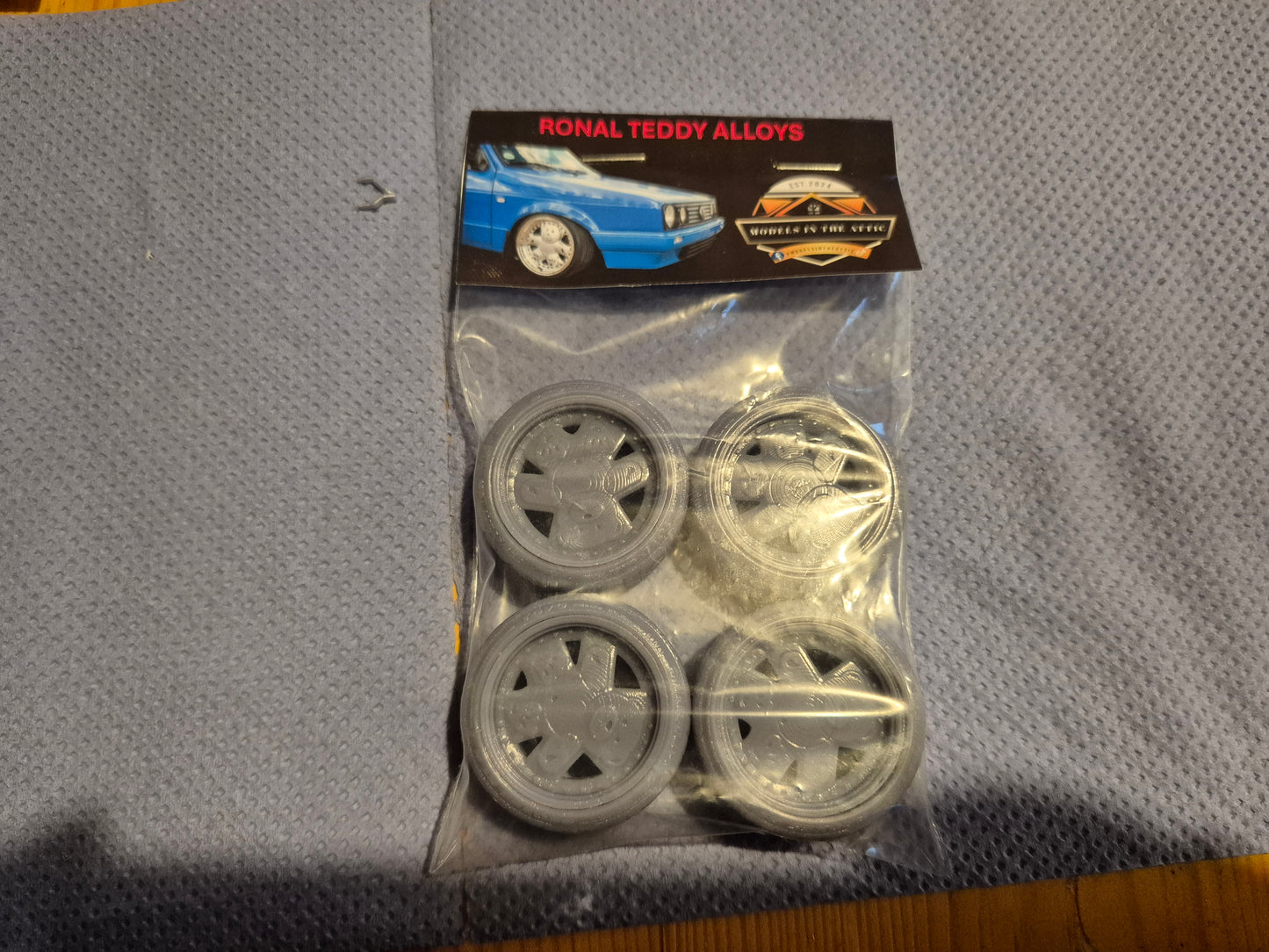 Ronal Teddy wheels with Stretched Toyo Tyres
