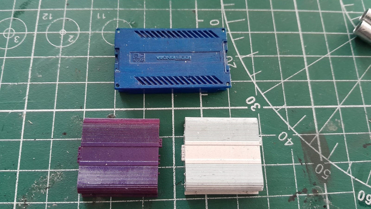 Audio-Subwoofer-Verstärker 6x9s im Maßstab 1/24