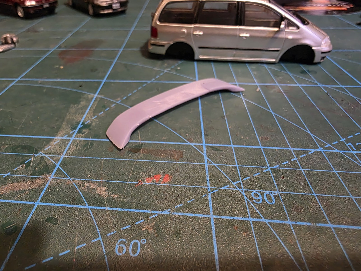 BMW E36 Rear spoiler for Solido