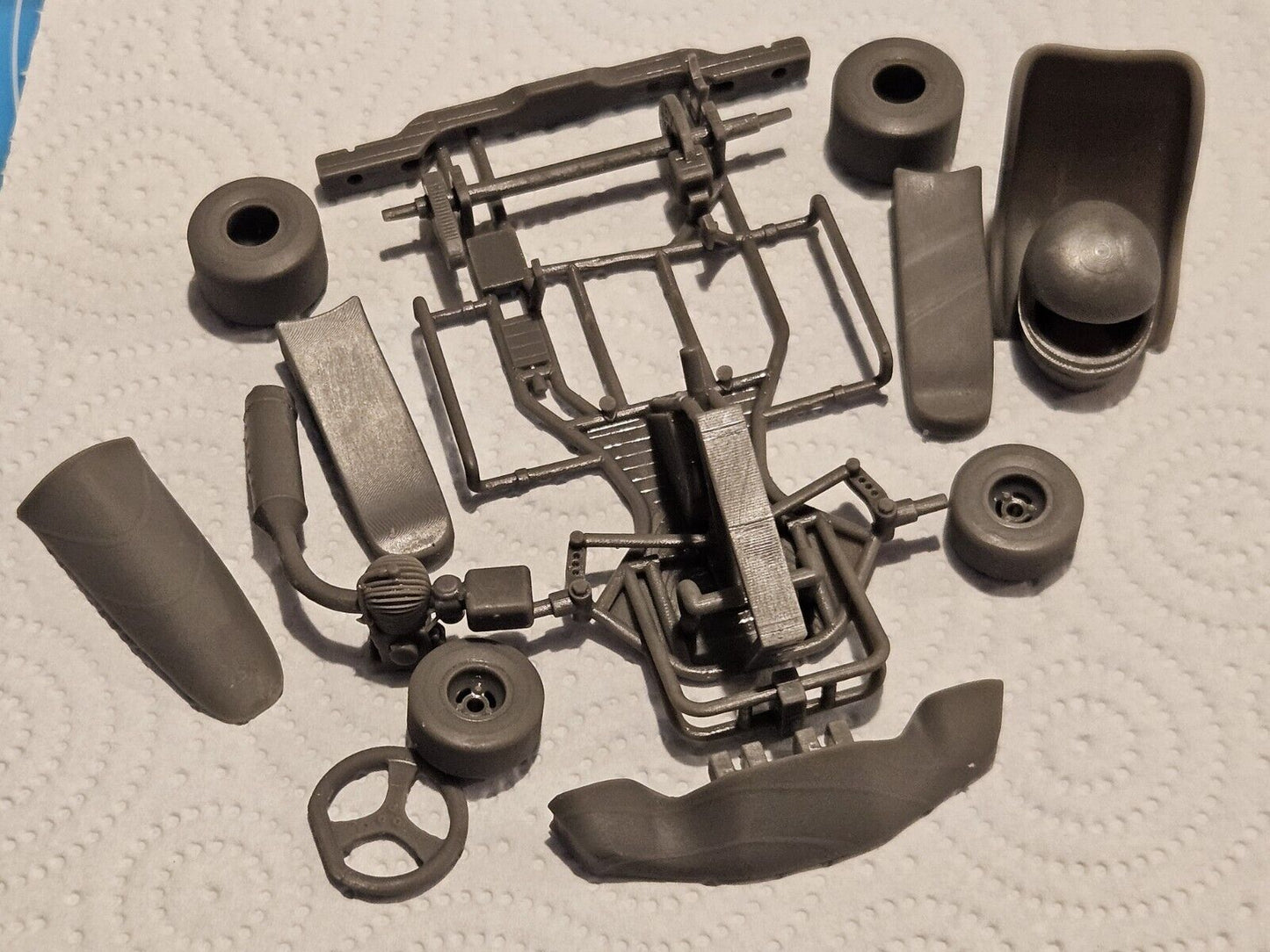 1/18 Scale Go Kart diorama 3d resin model kit