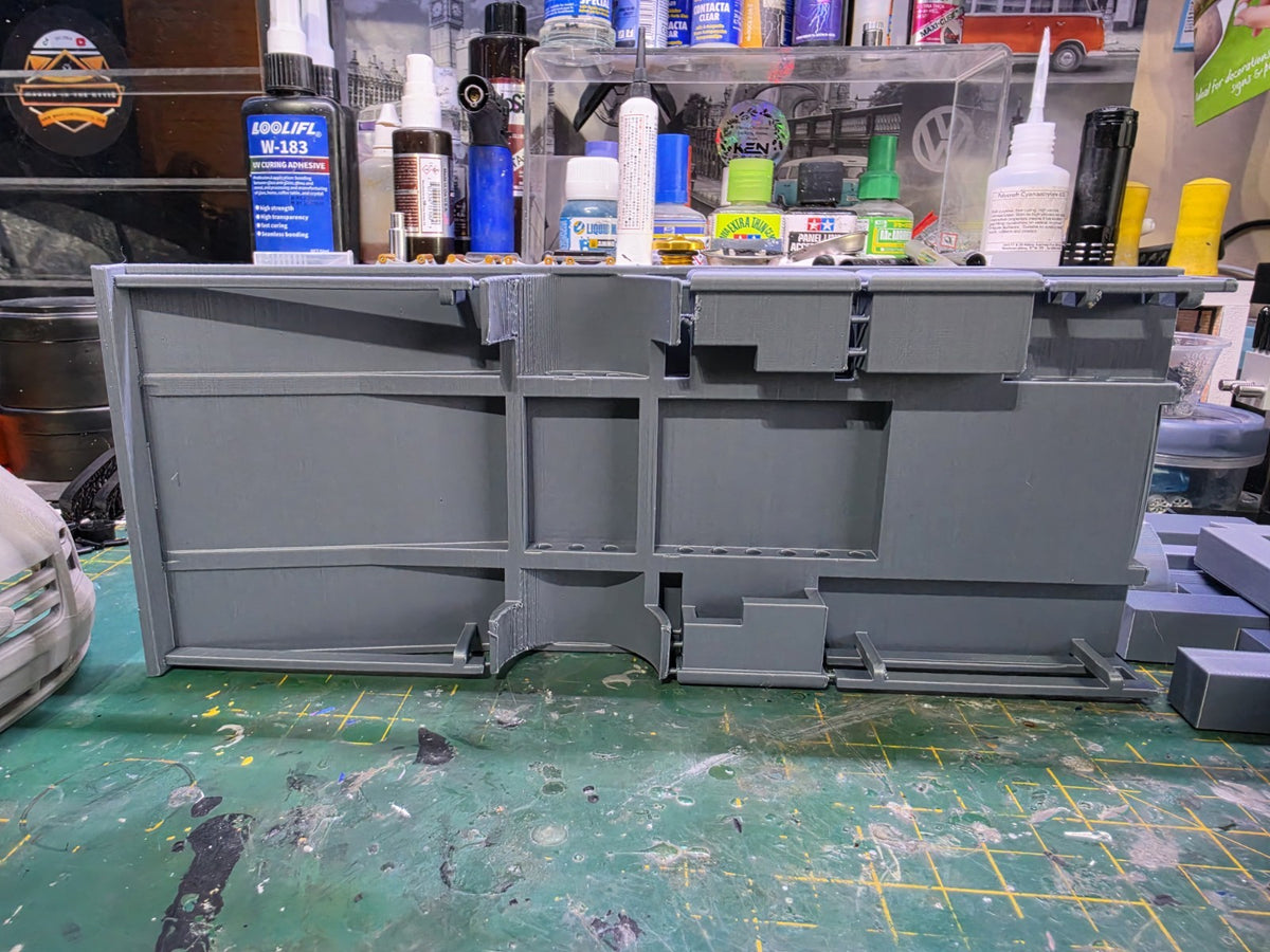 1/18 Ford Transit Recovery Lorry 3D Printed Model Kit Beavertail FULL KIT