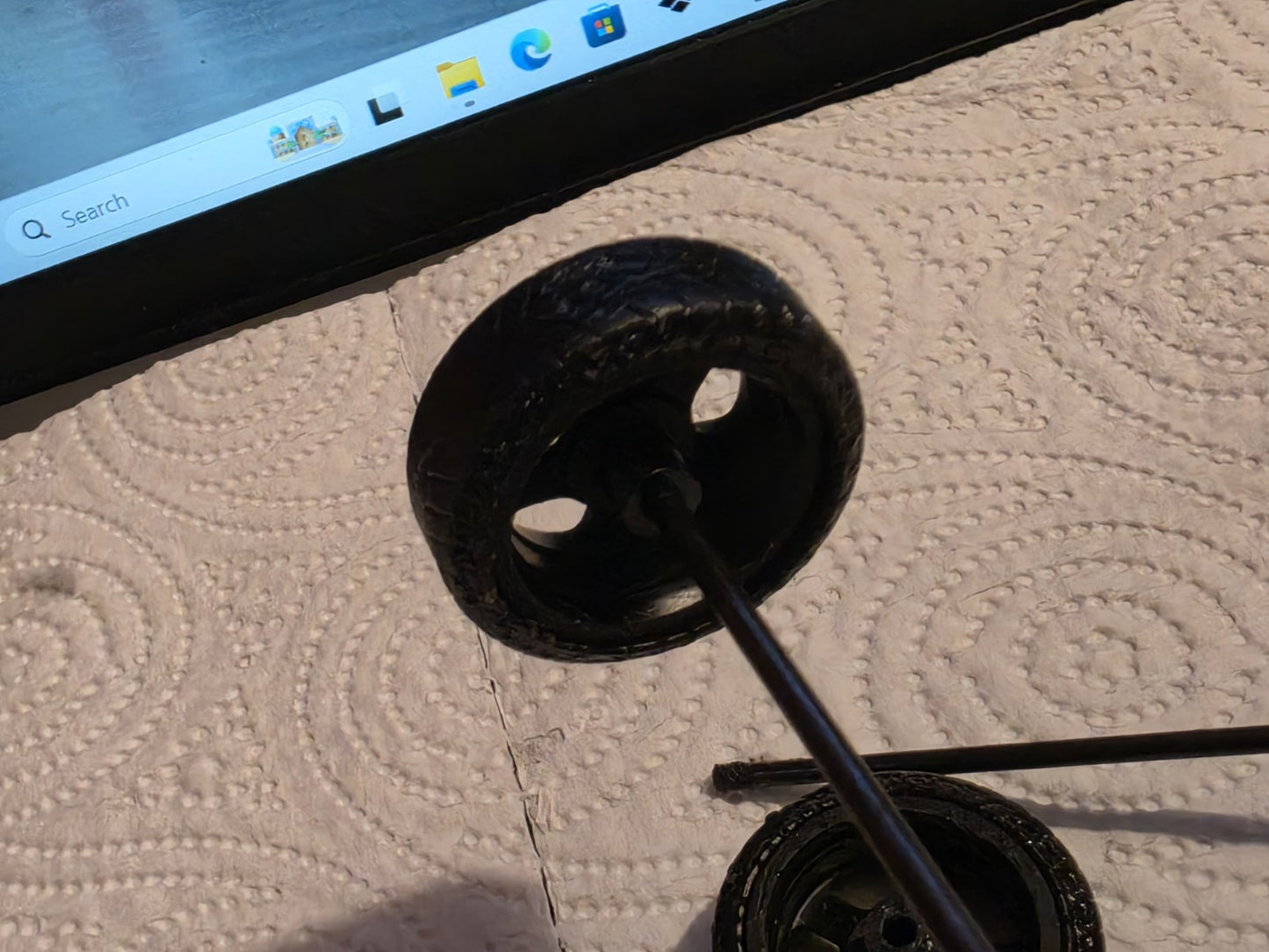 1/18 scale Ford Cosworth Wheels with Toyo Rubber Tyres & MCG OTTO HUBS