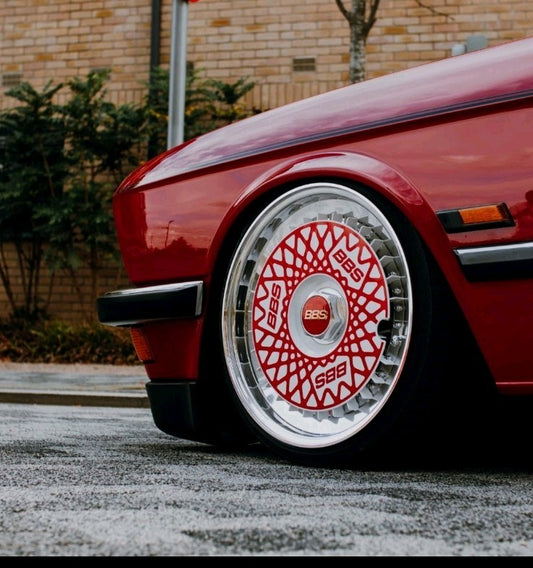 1/18 scale 17" BBS RS Wheels with Resin Tyres 6/3mm hub TURBO FANS