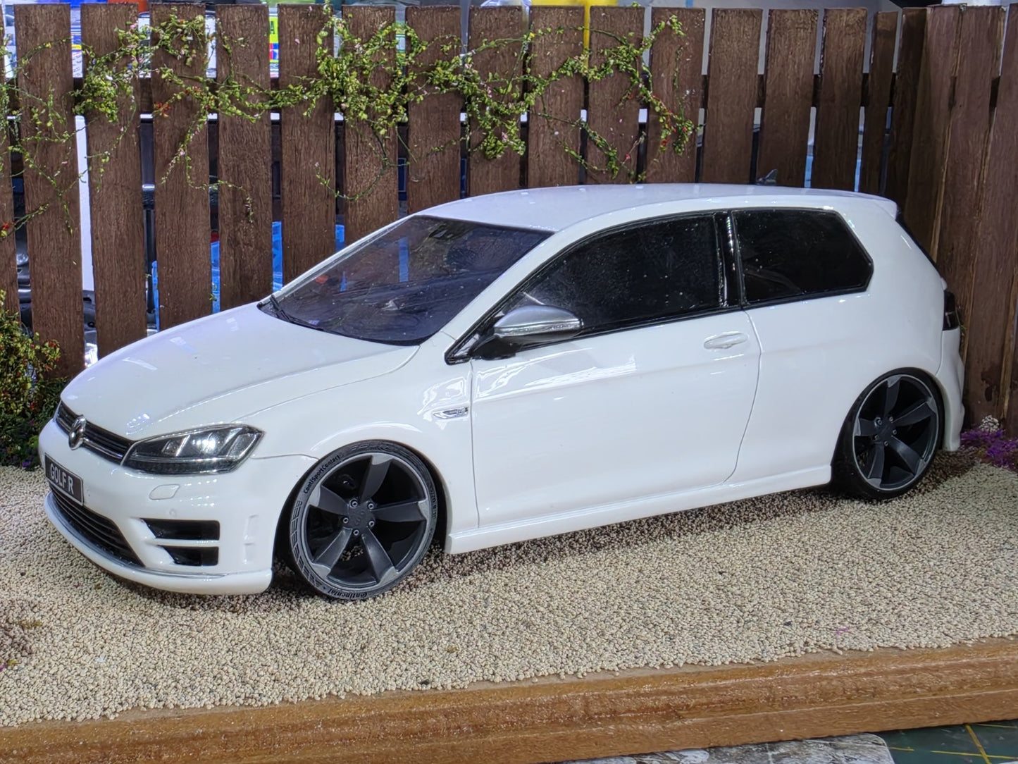 1/18 Scale Audi TTRS 3d Printed Wheels & Tyres ONLY Pre-painted