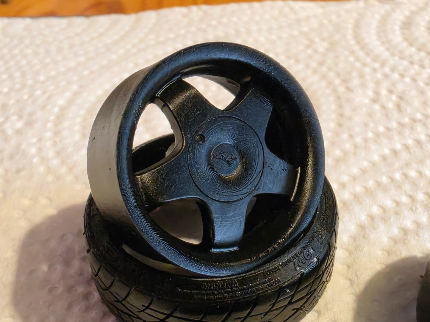 1/18 scale AEZ 5 Spoke Wheels with Toyo RESIN Tyres & MCG OTTO HUBS